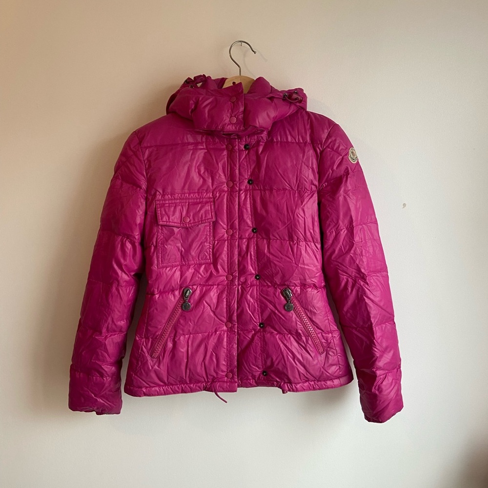 Moncler Pink Puffer Jacket